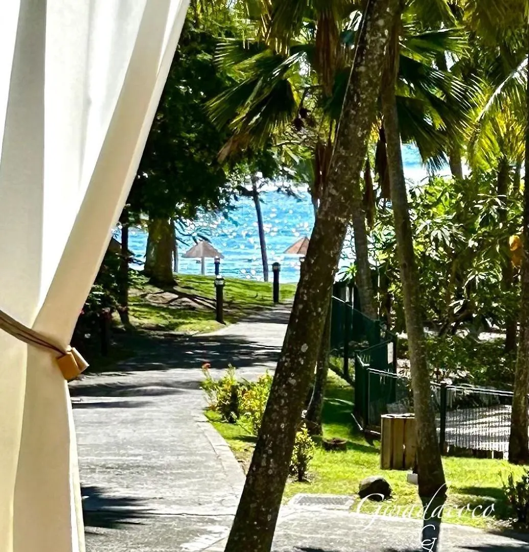 Acces Direct Plage Et Piscine, Vue Mer Et Cocotiers, Les Gwada Studios, Village Vacances Ste Anne Sainte-Anne  Guadeloupe